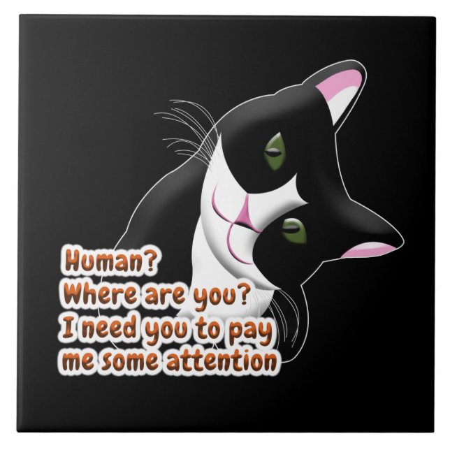 Carreau Humain ? Où es-tu ? Chat (Devant)