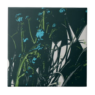 Carreau humeur bleue camomille