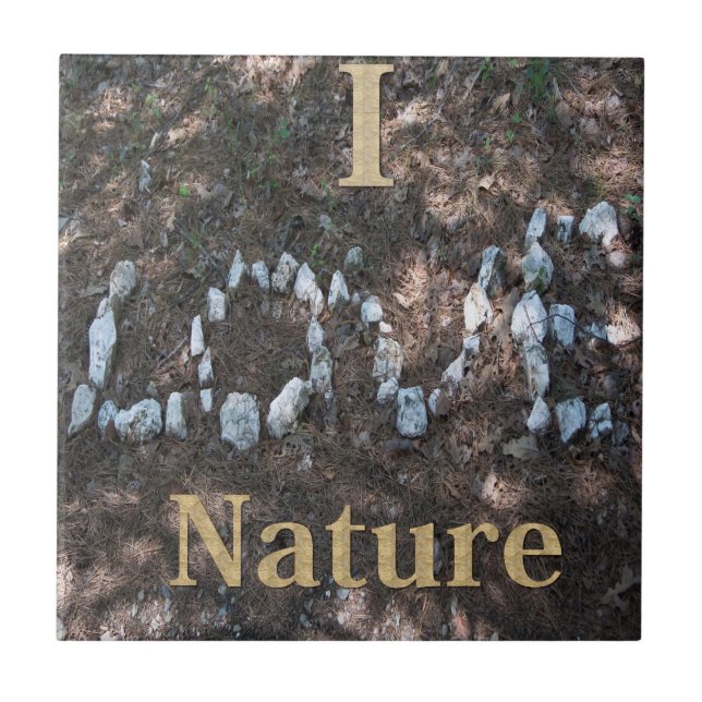 Carreau I Love Nature CeramicTile (Devant)