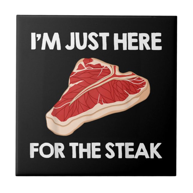 Carreau I Love Steak Cadeau Ribeye House (Devant)