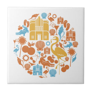 Carreau Icônes de la Floride