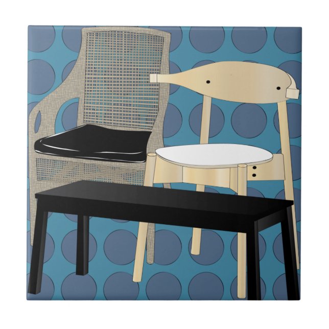 Carreau Ikea Meubles Chaises Carrelage Bleu (Devant)