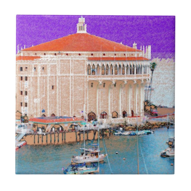 Carreau Île de Catalina (Devant)