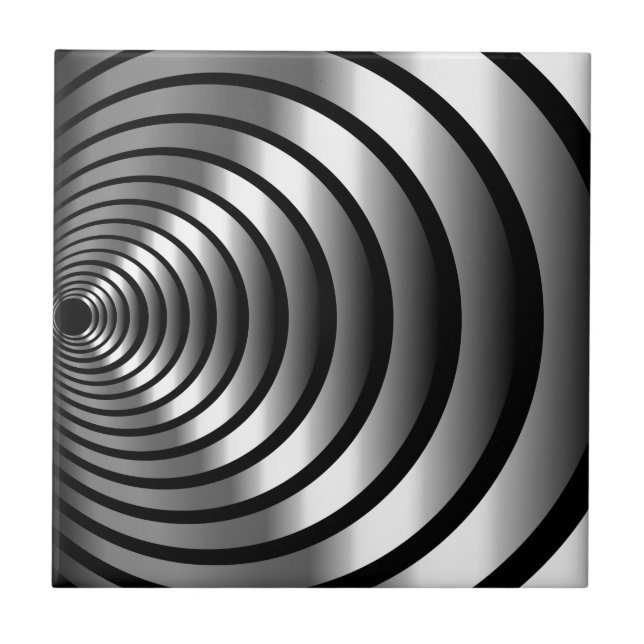 Carreau Illusion optique métallique (Devant)