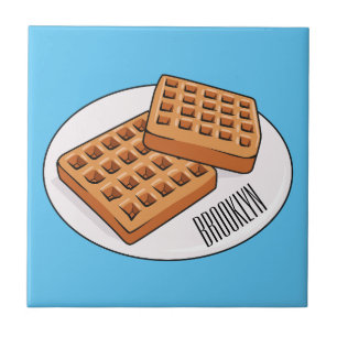 Carreau Illustration de gaufre