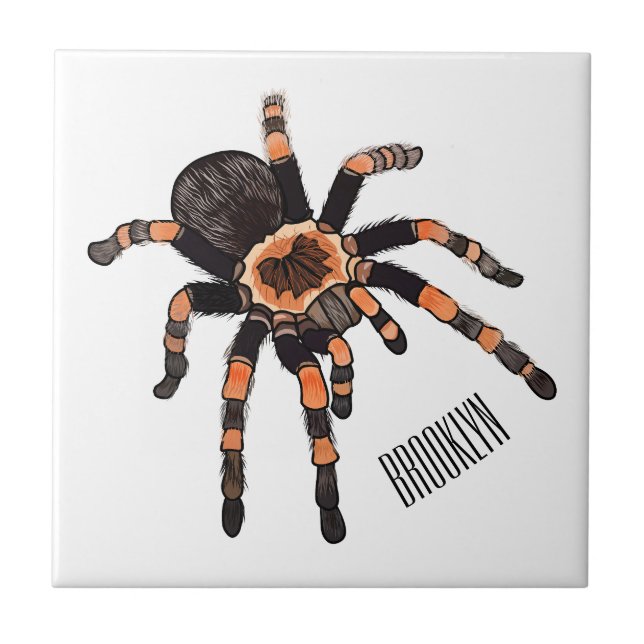 Carreau Illustration de Tarantula (Devant)