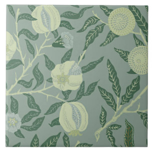 Carreau Illustration vintage de fruit ou de grenade