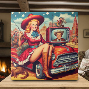 Carreau Illustration vintage de la prise en main par pays
