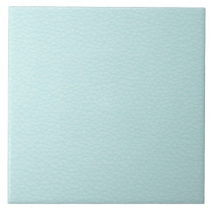 Carreau Image de cuir léger de turquoise