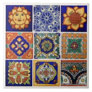 Carreau Image de la vignette Talavera sur une vignette en 