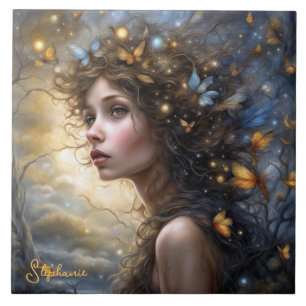 Carreau Imaginaire Beau Papillon Fée