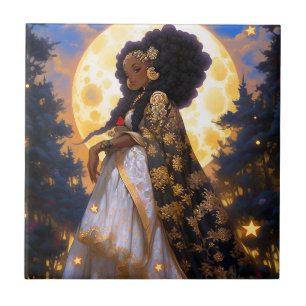 Carreau Imaginaire femme Art Africain Américain