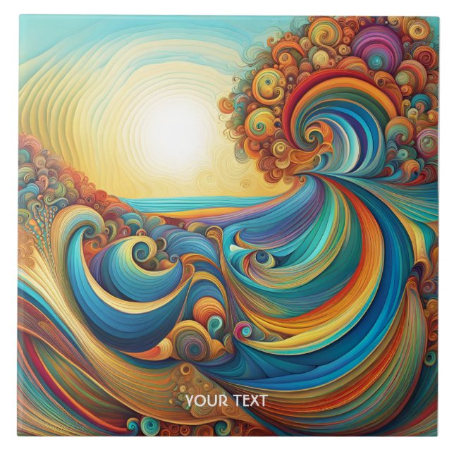 Carreau Imaginaire plage de Sunrise Waves (Devant)