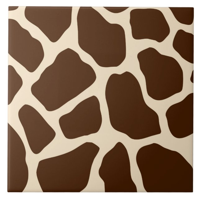 Carreau Impression de girafe (Devant)