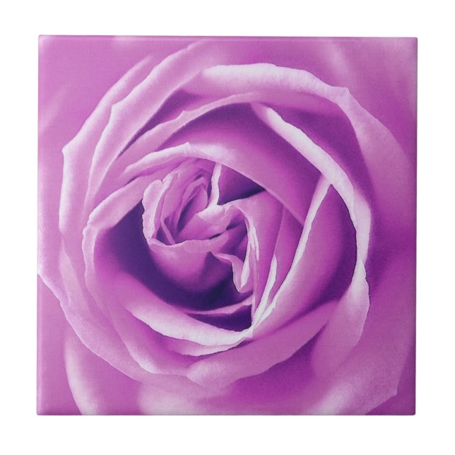 Carreau Impression rose Lavender (Devant)