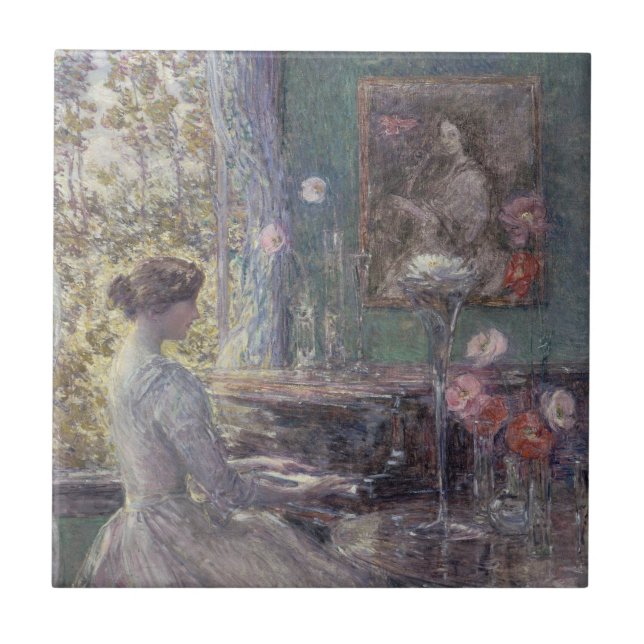 Carreau Improvisation de Frederick Childe Hassam (Devant)