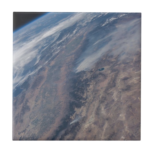 Carreau Incendie Dans Le Parc National De Yosemite Et La F (Devant)