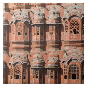 Carreau INDE, Rajasthan, Jaipur : Hawa Mahal