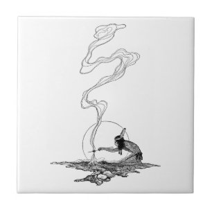 Carreau Indien dans sa solitude par NC Wyeth Western Vinta