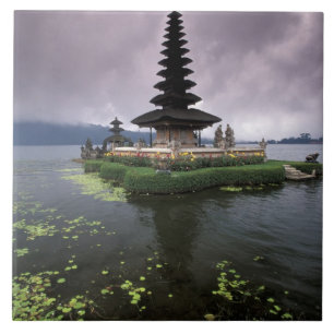 Carreau Indonésie, Bali, Ulun Danu Temple.