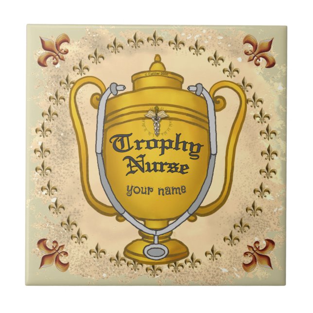 Carreau Infirmière de trophée (Devant)