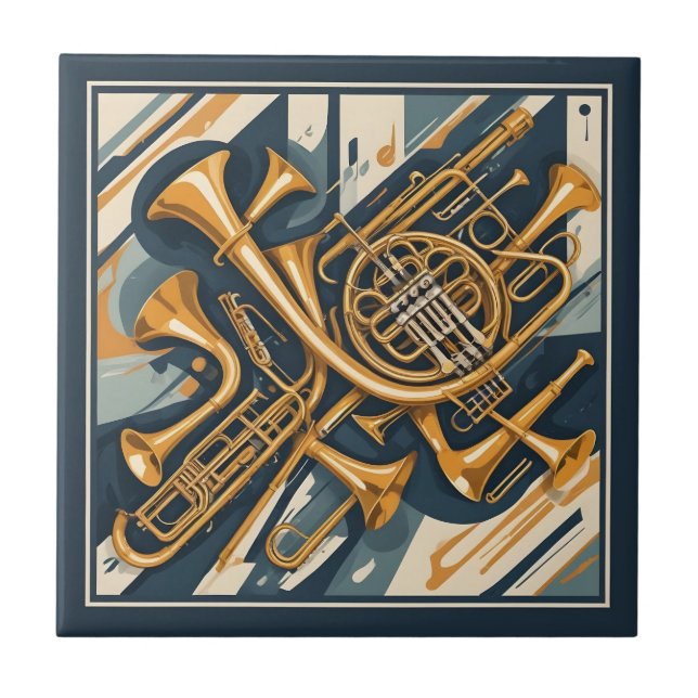 Carreau Instruments de musique (Devant)