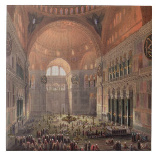 Carreau Intérieur de Haghia Sophia, Constantinople, pub.