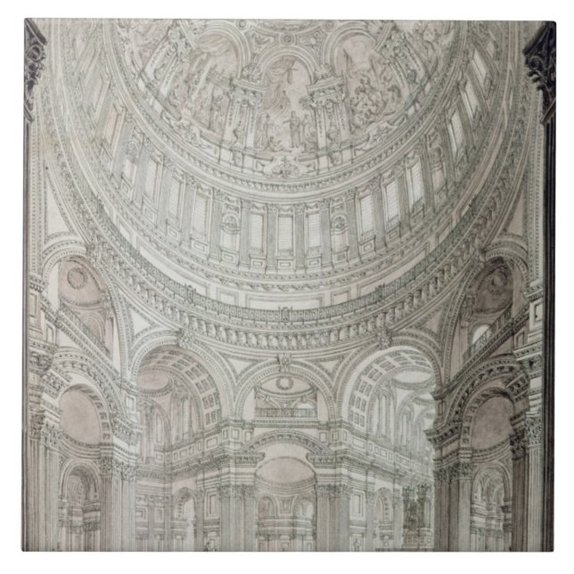 Carreau Intérieur de la cathédrale de St Paul, 1817 (Devant)