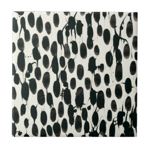 Carreau Invariable I   Aquarelle noire