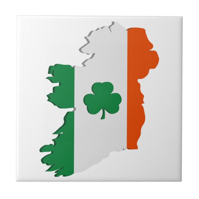 Carreau Ireland map (Devant)