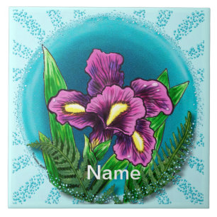 Carreau Iris de Dewdrop