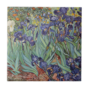 Carreau Iris de Van Gogh Peinture Impressionniste