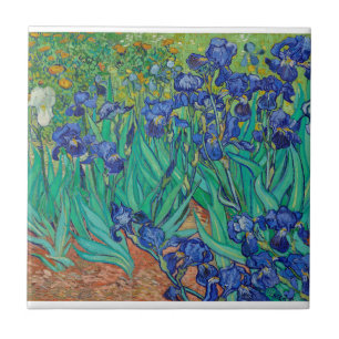 Carreau Irises Vincent Van Gogh
