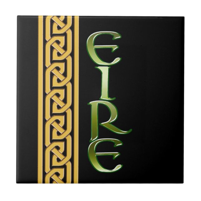 Carreau Irlandais noir (Devant)