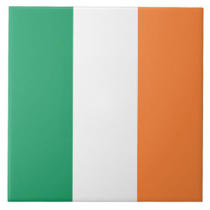 Carreau Irlande National Flag, standard irlandais, bannièr