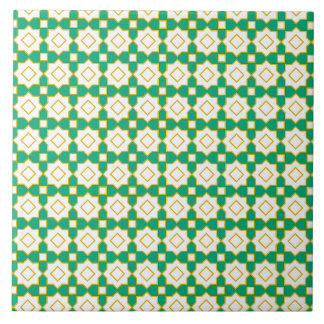 Carreau Islamic geometric pattern tile