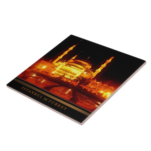 Carreau Istanbul Nights (Turquie) Carrelage en céramique (Côté)