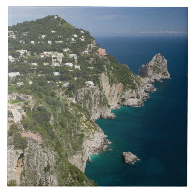 Carreau ITALIE, Campanie (Baie de Naples), CAPRI: (Devant)