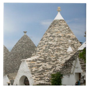 Carreau Italie, Pouilles, Alberobello, Terra dei Trulli,
