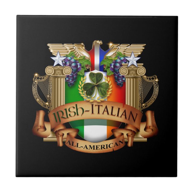 Carreau Italien irlandais tout américain (Devant)