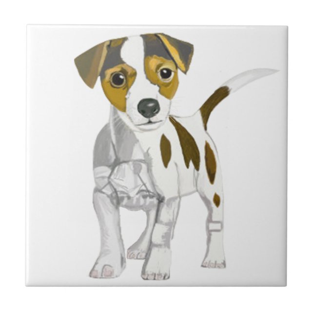 Carreau Jack Russell Terrier (Devant)