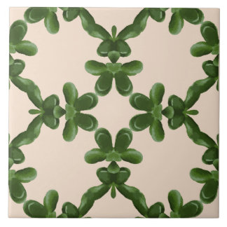 Carreau Jade Lattice in Cream