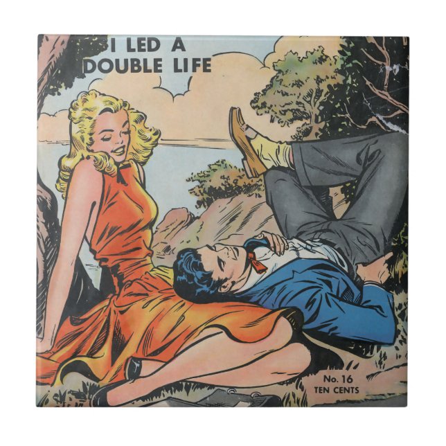 Carreau J'ai mené une double vie (Devant)