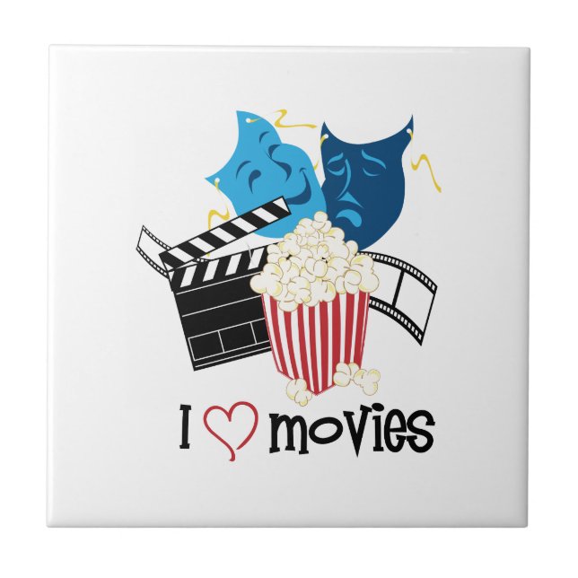 Carreau J'aime les films (Devant)