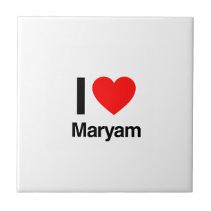 Carreau j'aime maryam