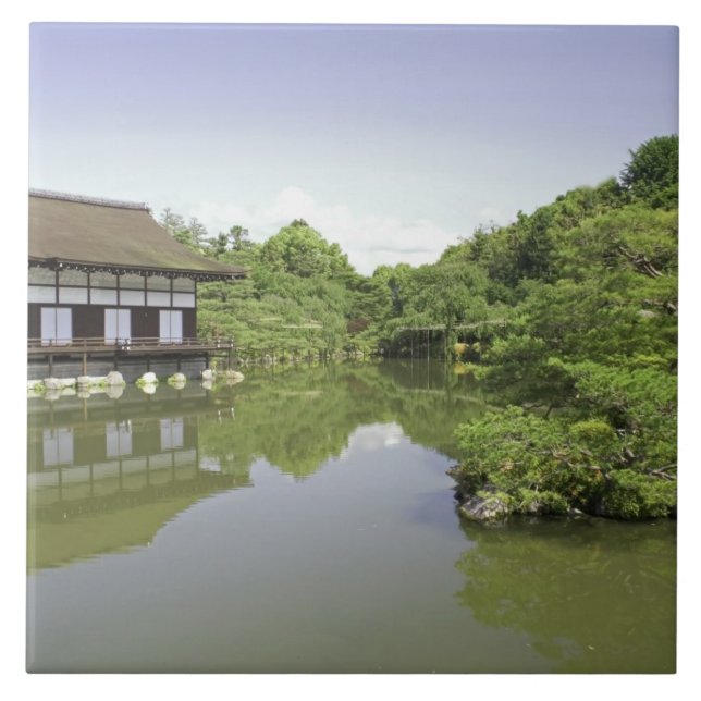 Carreau Japon, Kyoto, Jardin japonais du Sanctuaire Heian  (Devant)