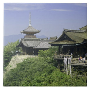 Carreau Japon, Kyoto, La vue depuis le temple Kiyomizu