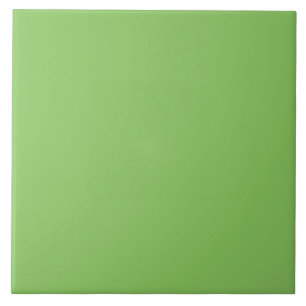 Carreau Jardin aux pommiers uni couleur vive vert pastel