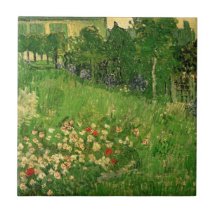Carreau Jardin de Daubigny par Vincent van Gogh, Le Jardin