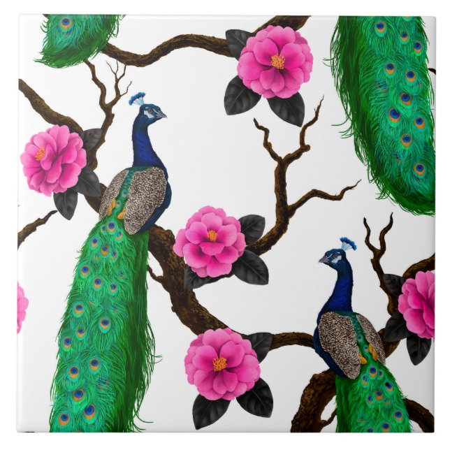 Carreau Jardin de Peacock (Devant)